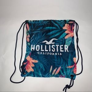 ❤️ Tropical Hollister drawstring bag